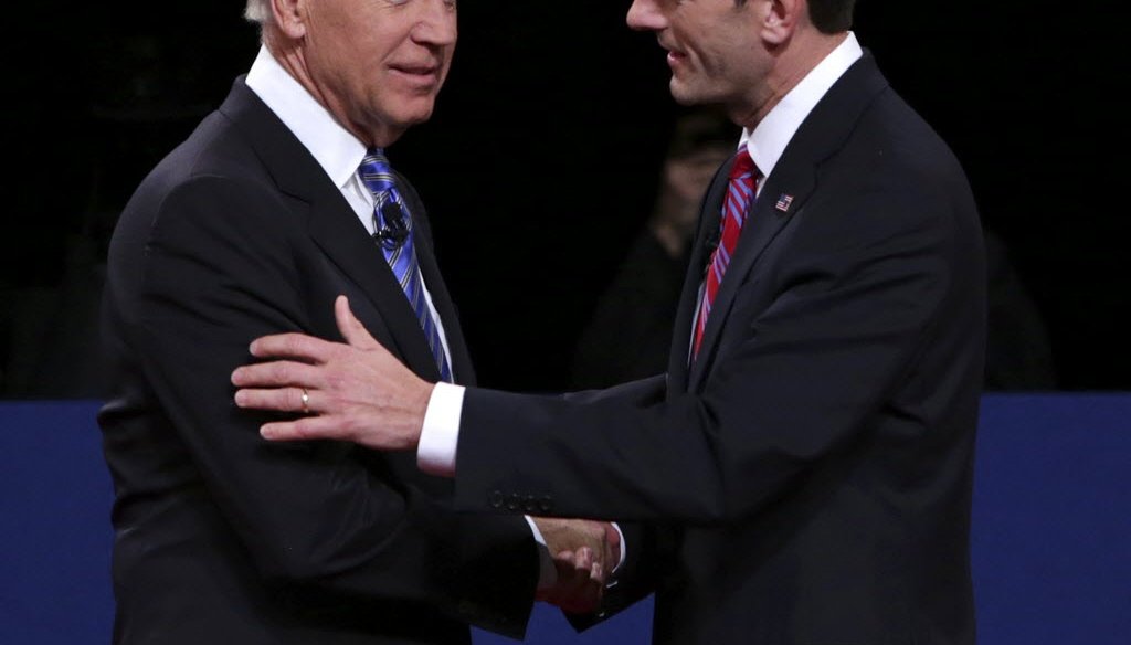 Vice President Joe Biden and Republican challenger Paul Ryan squared off in the vice presidential debate.