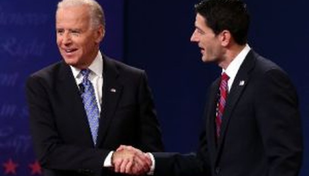 Vice President Joe Biden and Rep. Paul Ryan debated for 90 minutes in Danville, Ky.
