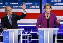 Bloomberg on the defensive, fact-checking the Las Vegas Democratic debate