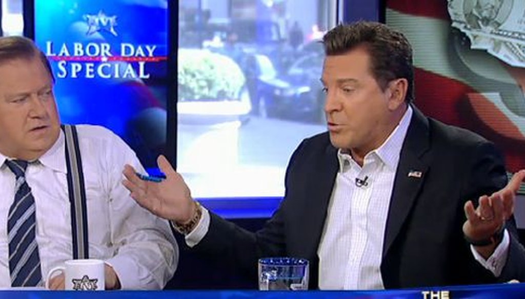 Bob Beckel (left) and Eric Bolling, two panelists on Fox News' "The Five," sparred over taxes recently.