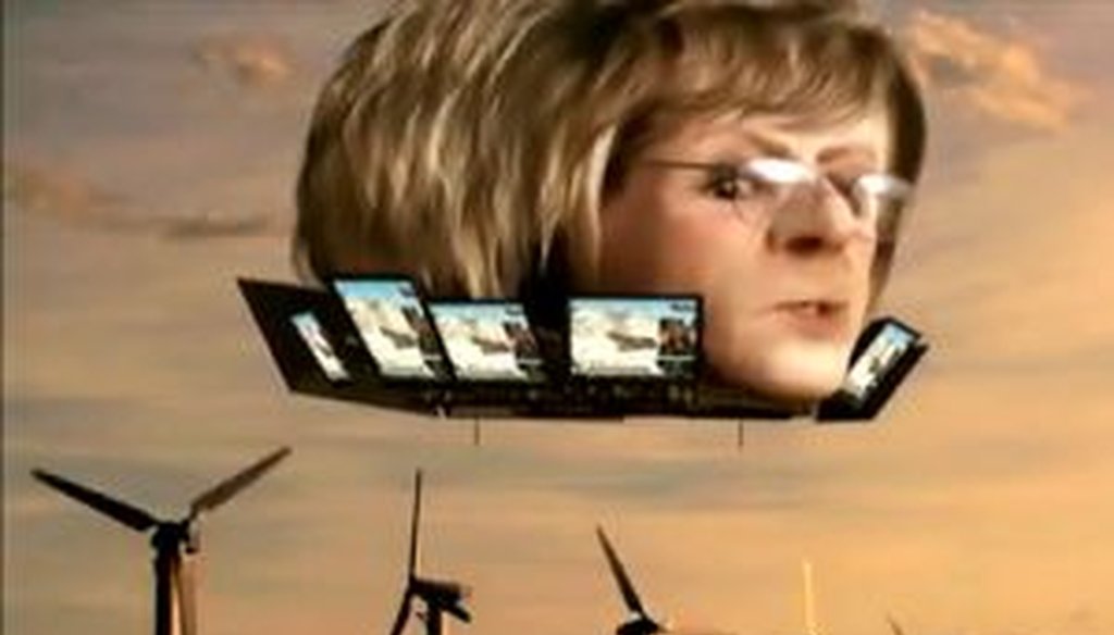 The 2010 campaign was wild, woolly, and wacky. Among the oddest items in our campaign-season roundup was this ad portraying Sen. Barbara Boxer, D-Calif., as a free-floating blimp.