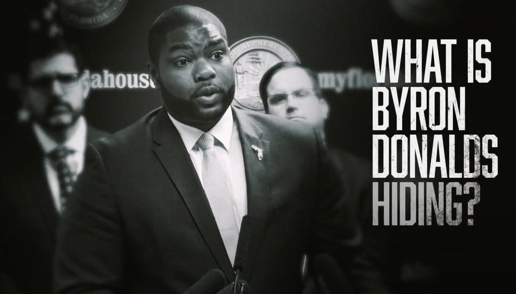 In a GOP primary for Congress in Florida, Casey Askar's ad attacks Florida state Rep. Byron Donalds.
