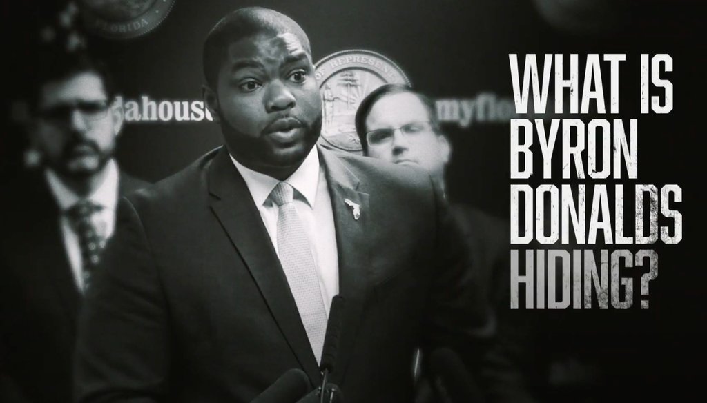 In a GOP primary for Congress in Florida, Casey Askar's ad attacks Florida state Rep. Byron Donalds.