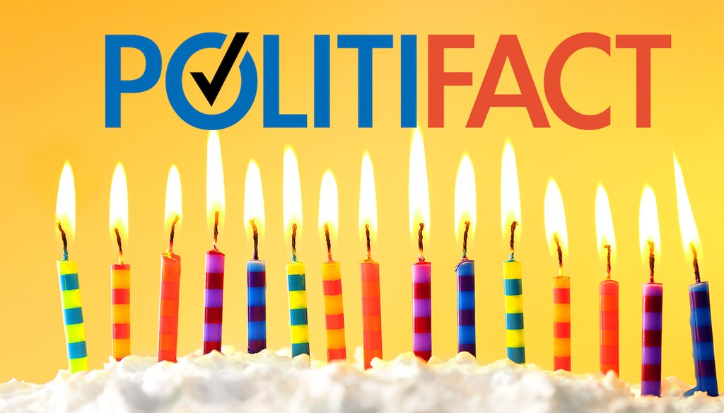 Happy 15th Birthday to PolitiFact! (Chris Kozlowski / Poynter)