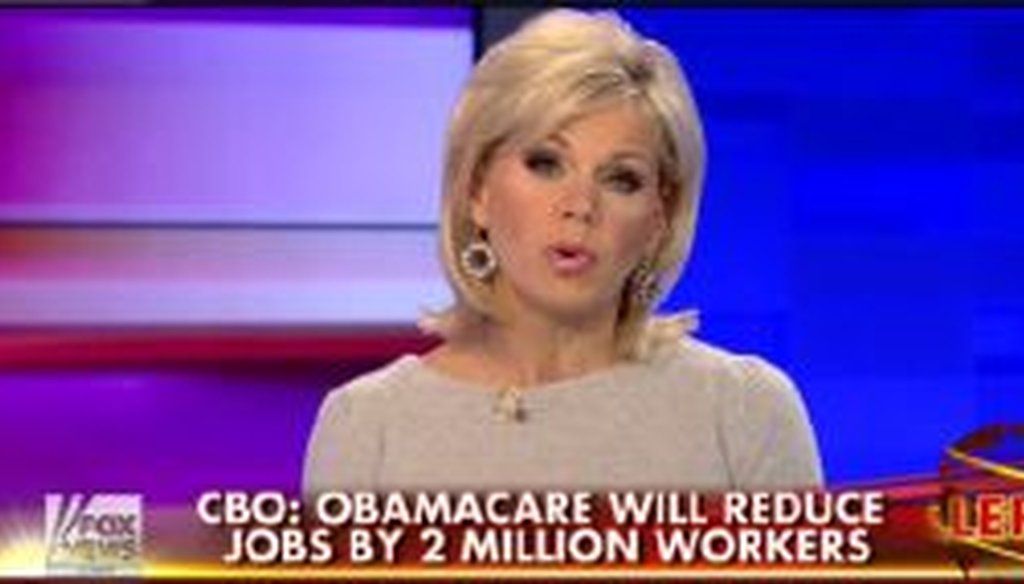 Fox News host Gretchen Carlson reports on a new report about the Affordable Care Act and employment.