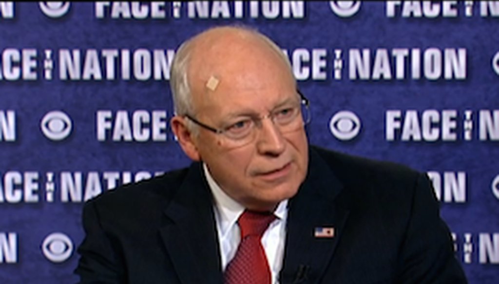 Former vice president Dick Cheney spoke about Russia and Ukraine on CBS' "Face the Nation" on March 9, 2014.