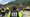 Rescue workers from the Pamlico County rescue team are shown working in the aftermath of Helene the area of Chimney Rock, N.C., Saturday, Sept. 28, 2024. (Pamlico County Special Operations via AP)