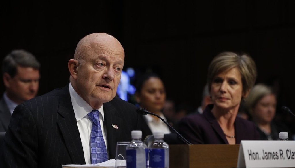 Director of National Intelligence James Clapper. (2014 AP Photo)