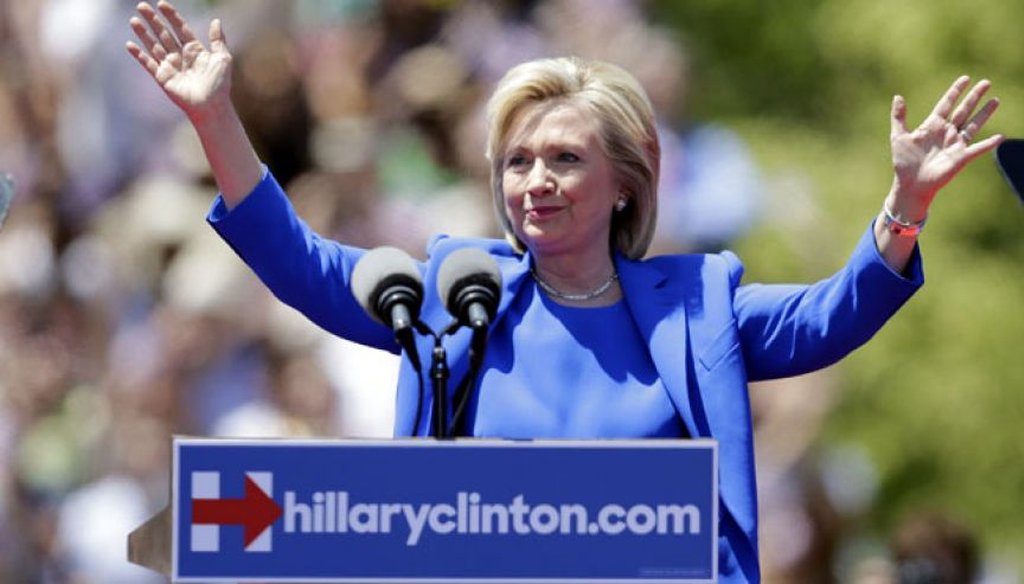 Hillary Clinton's position on trade has dogged her, but her campaign chairman says her position is clear. (AP)