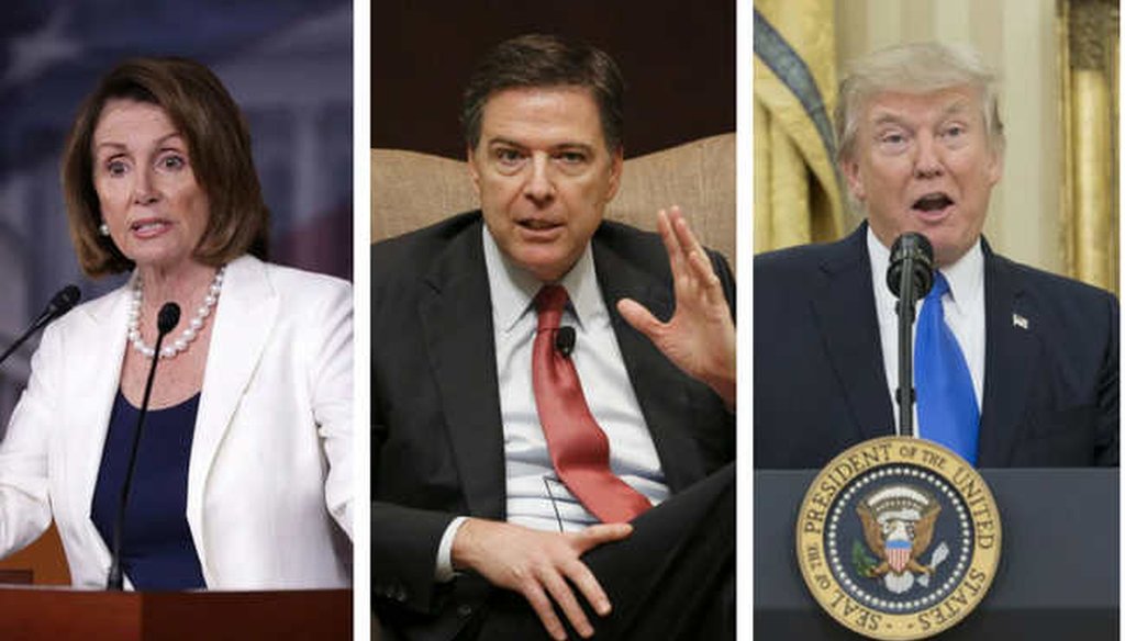 Democrats and President Trump rarely saw former FBI director James Comey in the same light. (Tampa Bay Times)