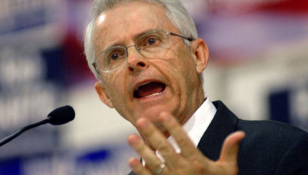 Sen. Dick Black has been trying to link opponent Jill McCabe to the fetal tissue controversy (file photo by the Associated Press/The Free-Lance Star).