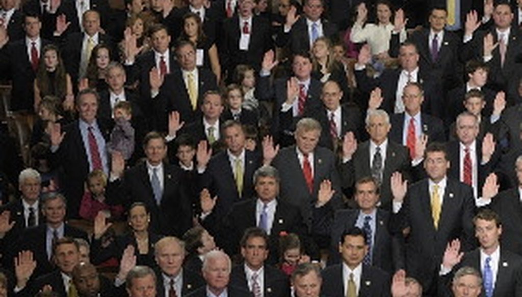 Members of Congress share many things, including a fondness for using the same talking points.