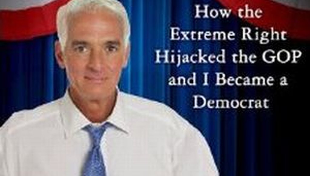 The publication of Charlie Crist's campaign autobiography is raising questions about whether he has changed his view on certain issues. Is civil unions one of them?