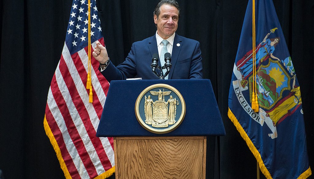 Gov. Andrew Cuomo was in Buffalo on Tuesday, March 12, 2019. (governorandrewcuomo/flickr)