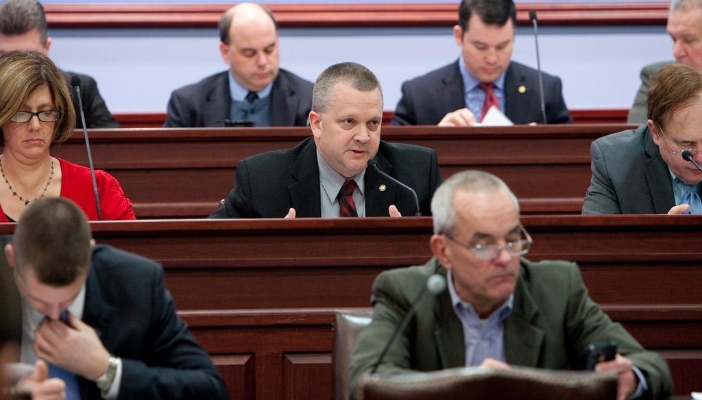 Pennsylvania State Representative Daryl Metcalfe is pictured at a State Government Committee hearing in 2013.