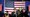 Republican U.S. Senate candidate Dave McCormick (second from right) meets with attendees during a campaign event in Coplay, Pennsylvania, on Jan. 25, 2022. (AP)