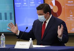 Are schoolchildren not vectors for COVID-19 as Florida Gov. Ron DeSantis said?