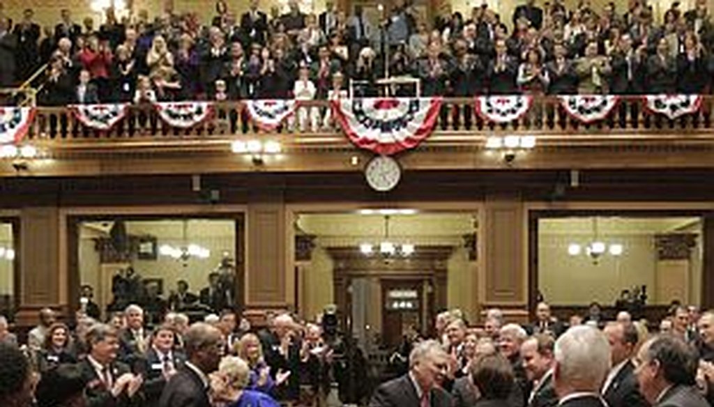 PolitiFact Georgia debuted its Deal-O-Meter last week -- just in time for Gov. Nathan Deal's inaugural speech Monday.