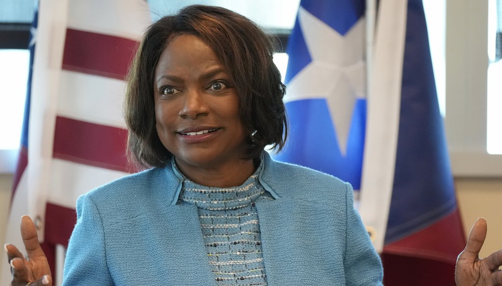 Rep. Val Demings, D-Fla., speaks at Borinquen Health Care Center, Wednesday, Jan. 26, 2022, in Miami.