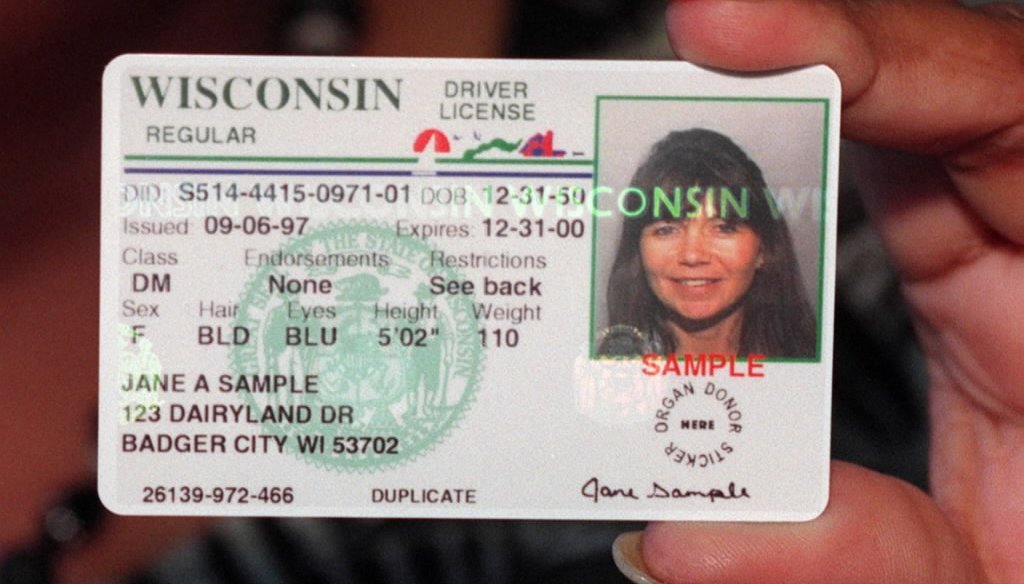 The 2016 presidential election was the first in Wisconsin in which a photo identification was required to vote.