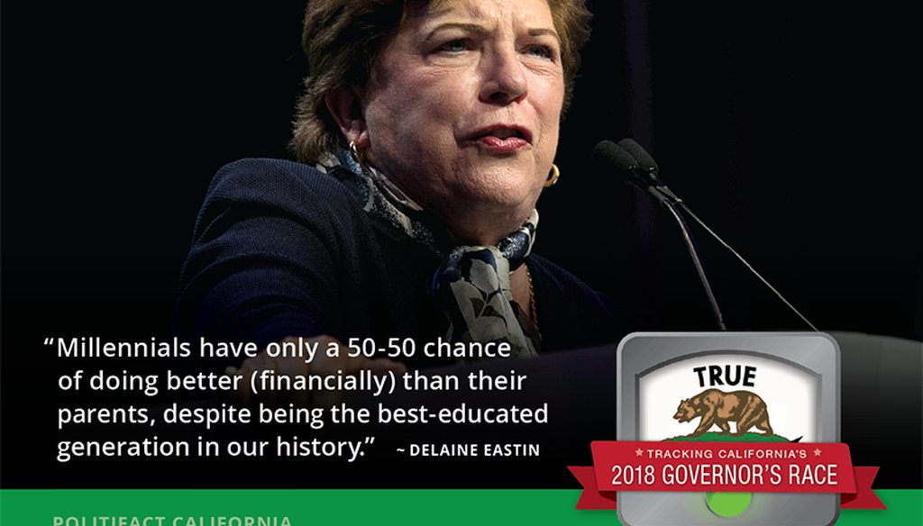 Delaine Eastin is a candidate for California governor. AP file photo