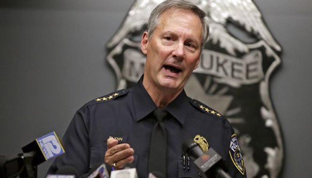 PolitiFact | Retiring Milwaukee Police Chief Ed Flynn on the Truth-O-Meter