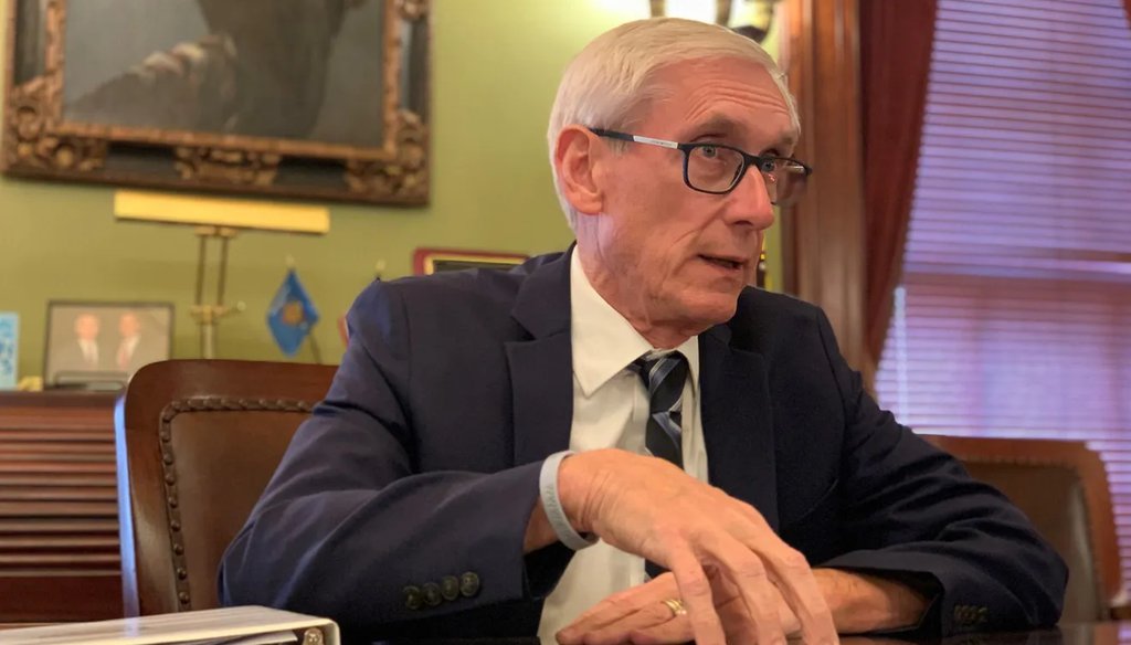 Gov. Tony Evers has granted more pardons than any Wisconsin governor in contemporary history. (Molly Beck / Milwaukee Journal Sentinel.)