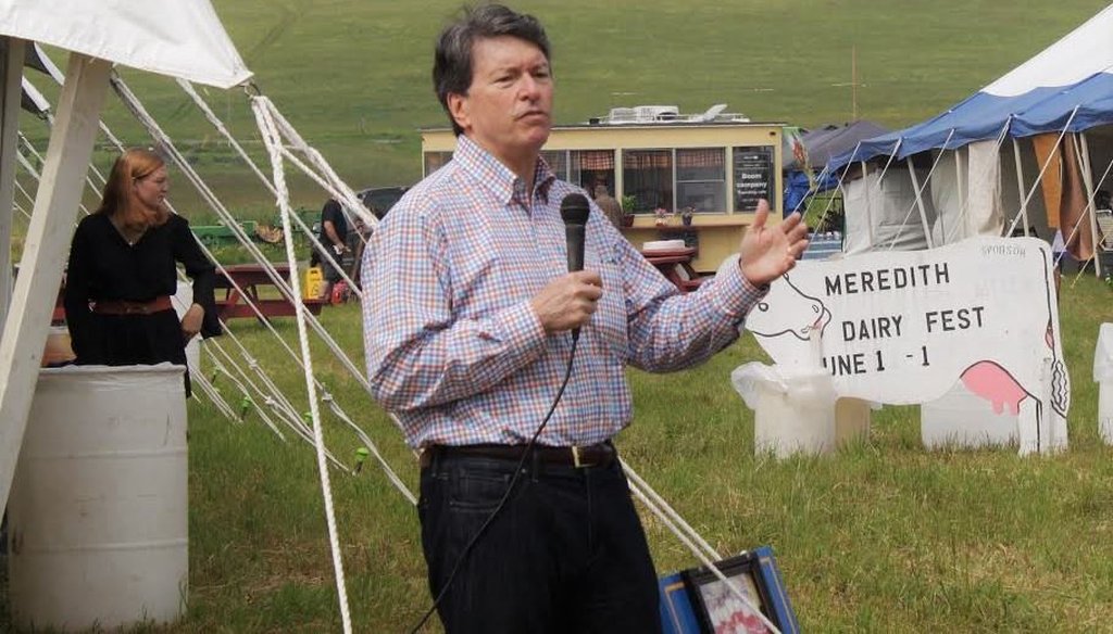 Rep. John Faso, R-Kinderhook, claimed a third of New York's population is on Medicaid. (Courtesy: Faso's Facebook Page)