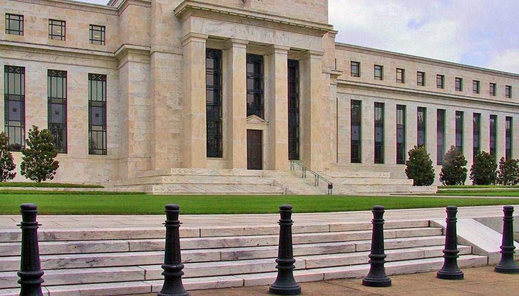 The Federal Reserve building in Washington, D.C. (Wikimedia commons)