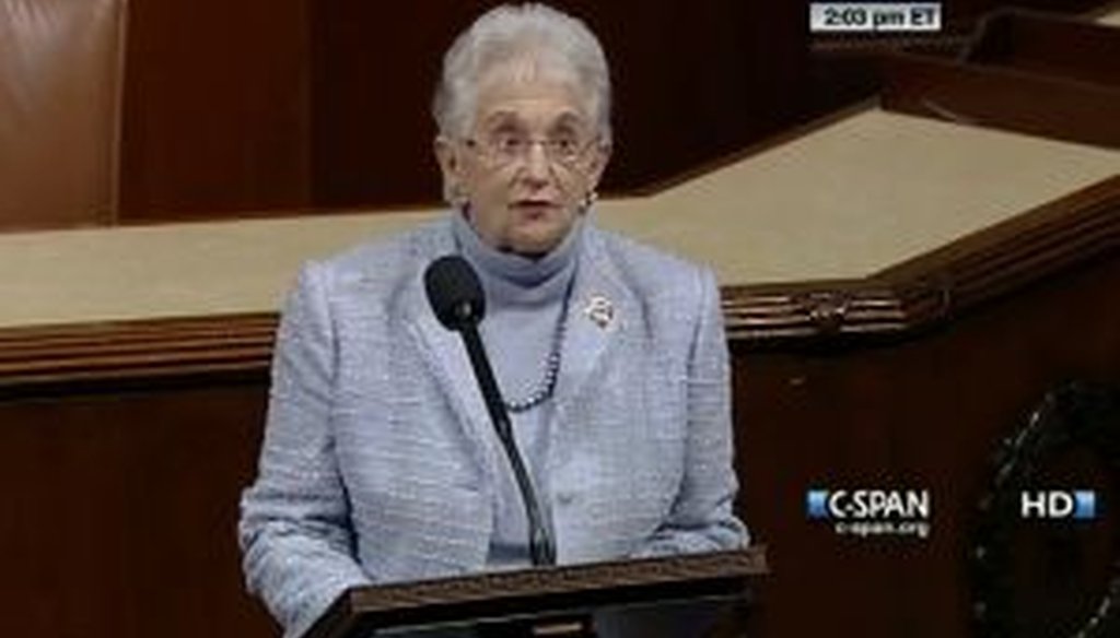 Rep. Virginia Foxx, R-N.C., said during a floor speech that there are 3.6 million jobs sitting vacant, partly because of a mismatch in job skills. We checked to see if she was correct.