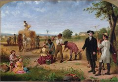 Did George Washington run businesses as president?