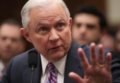 House presses Jeff Sessions on Trump campaign's Russia ties, Clinton special counsel
