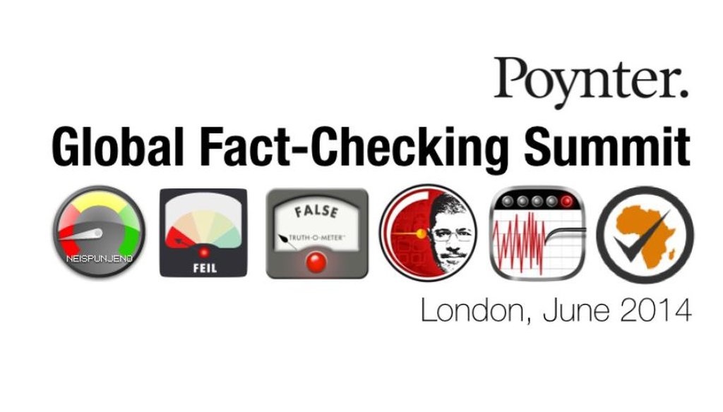 The Poynter Institute hosted the first Global Fact-checking Summit in London.