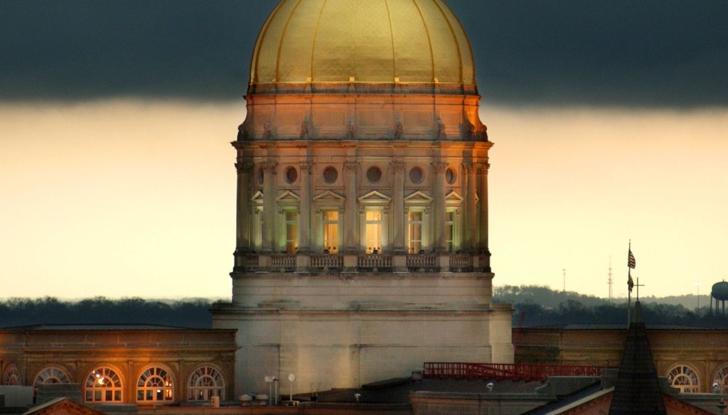 Miss Freedom, take cover. The Truth-O-Meter's pointed at the Gold Dome this legislative session. 