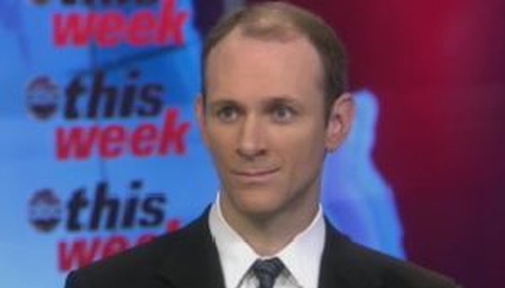 Obama adviser Austan Goolsbee discusses the economy on "This Week with Christiane Amanpour."