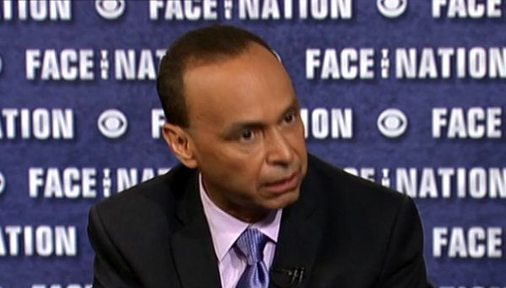 Rep. Luis Gutierrez, D-Ill., discussed budget priorities for immigration and border protection during an appearance on CBS' "Face the Nation." We checked his numbers.