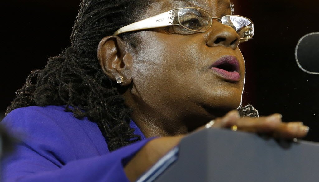 U.S. Rep. Gwen Moore, D-Milwaukee, called out Senate Majority Leader Mitch McConnell, R-Ky., on Twitter.