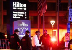 Fact-checking falsehoods after shooting in hotel hosting correspondents’ dinner Trump attended