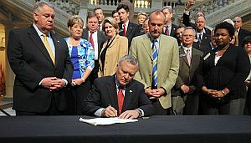 Gov. Nathan Deal signed the HOPE overhaul bill into law last week. Is Georgia now stingy on education? 