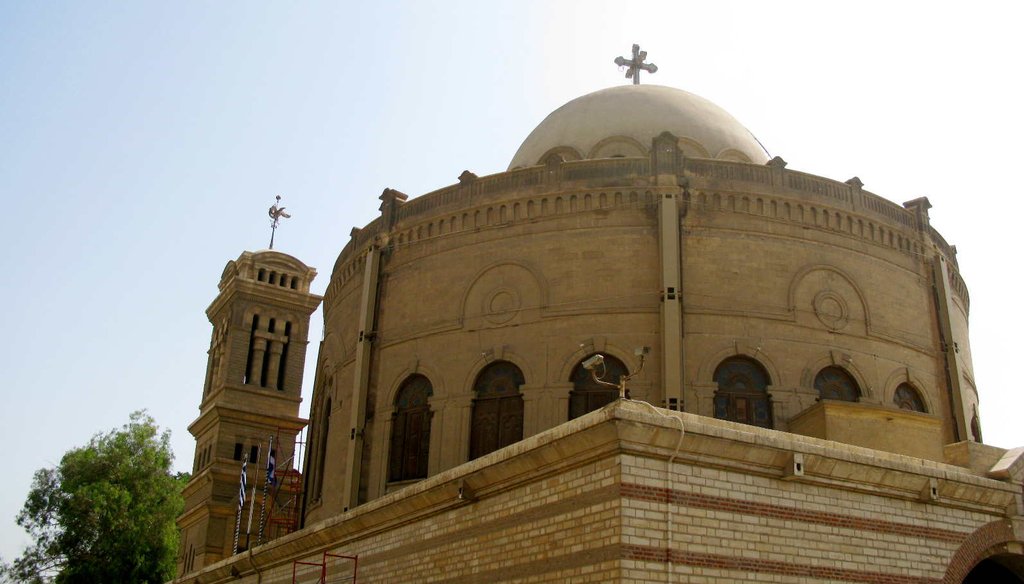 Saint Virgin Mary's Coptic Orthodox Church in Cairo, Egypt, dates back to the 7th century. Churches are not allowed in Saudi Arabia. (via Flickr Creative Commons)