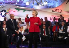 Hillary Clinton says of Libya, 'We did not lose a single American in that action'