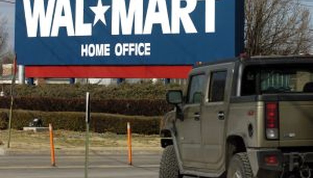 The Walmart home office in Bentonville, Ark. (AP photo)