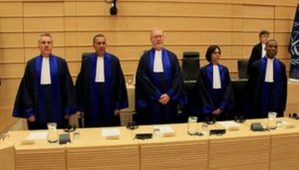 Five new judges of the International Criminal Court were sworn in on March 9, 2012. (ICC photo)