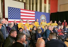 Fact-checking Joe Biden in Somersworth, N.H.