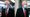 U.S. Sen. Ron Johnson, R-Wisconsin, is pictured arriving at (left) and leaving (right) the Senate impeachment hearings on Feb. 11, 2021. (Photos from Getty Images, Associated Press)