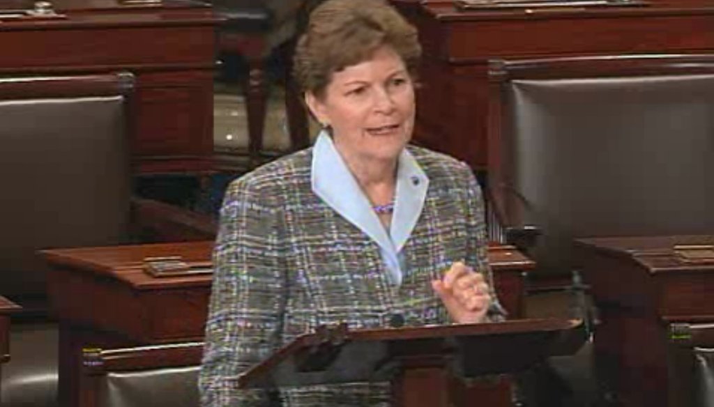 Jeanne Shaheen addressed the Senate on the effects of the government shutdown on New Hampshire small businesses.  
