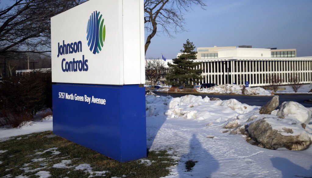 Johnson Controls Inc. is headquartered in the Milwaukee suburb of Glendale. (Mike De Sisti photo)