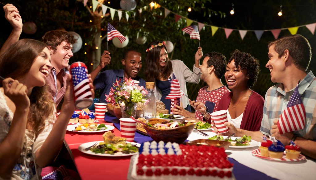 The CDC says fully vaccinated people can freely mix, without masks, on July 4. (Shutterstock)