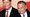 U.S. Senate candidates George Allen, left, and Timothy Kaine thank the panelists after their debate Monday night.