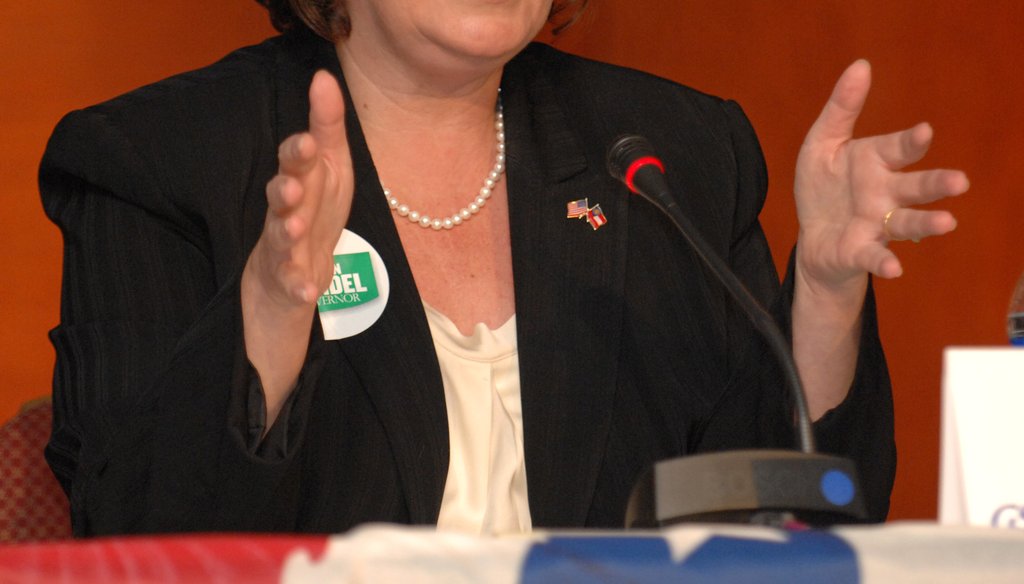 Republican gubernatorial candidate Karen Handel